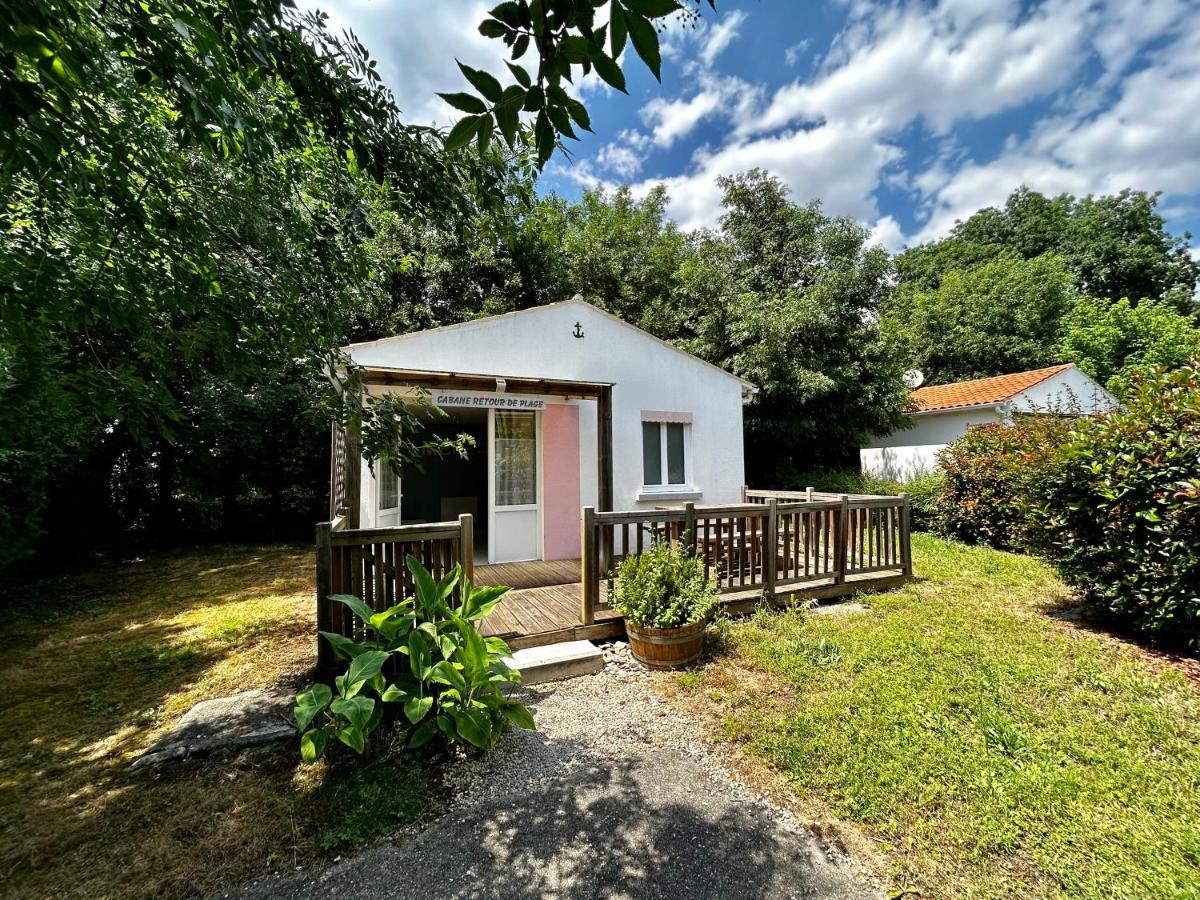 Les Cabanes Du Lac Vandré Exterior foto
