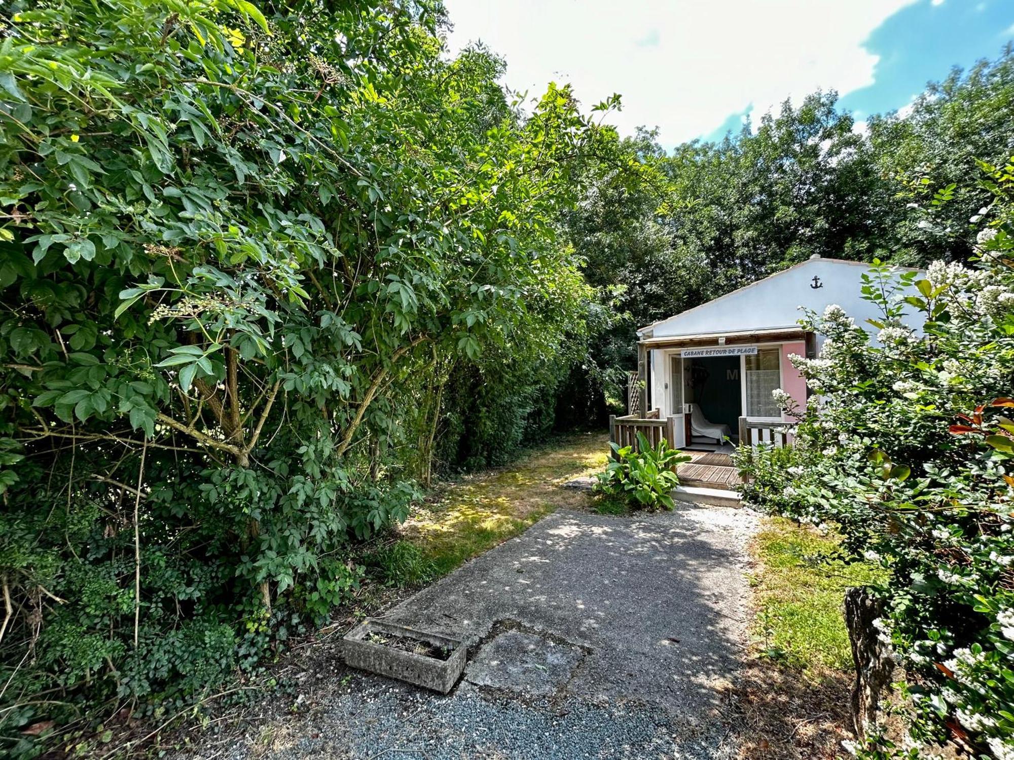 Les Cabanes Du Lac Vandré Exterior foto